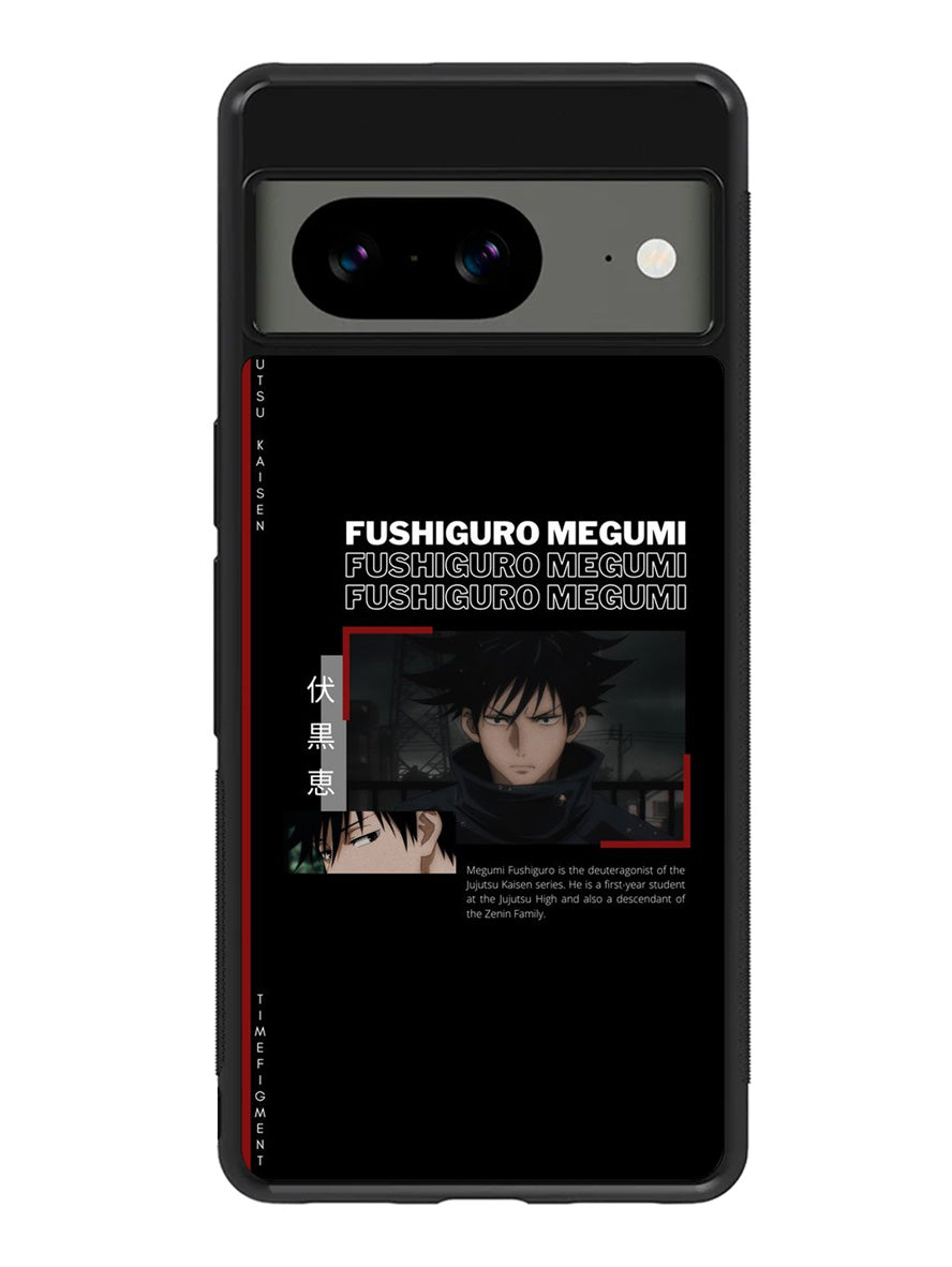 Fushiguro Megumi Jujutsu Kaisen Google Pixel 8 Case QC9139