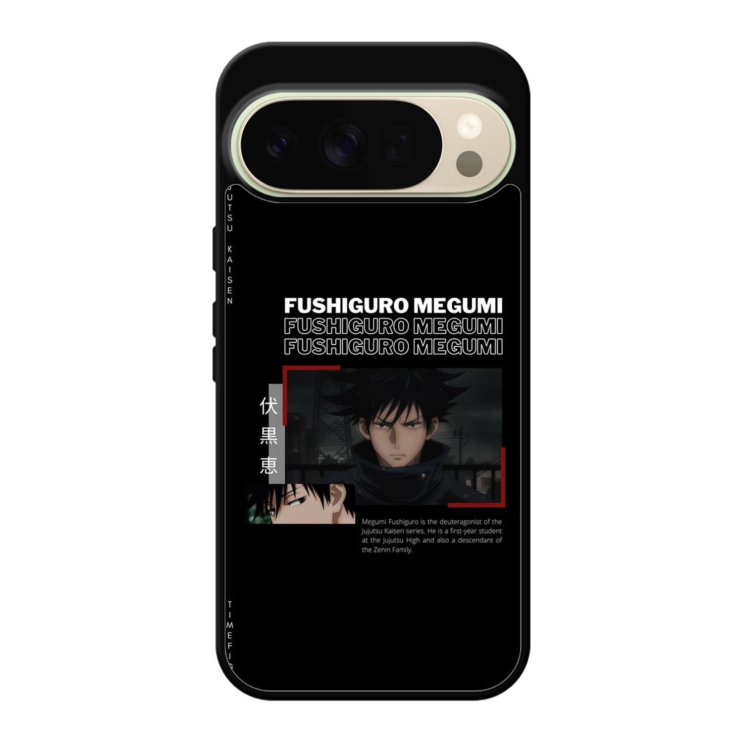 Fushiguro Megumi Jujutsu Kaisen Google Pixel 10 Pro Case OV9139