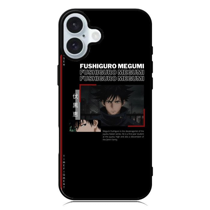 Fushiguro Megumi Jujutsu Kaisen iPhone 16 Plus Case QC9139