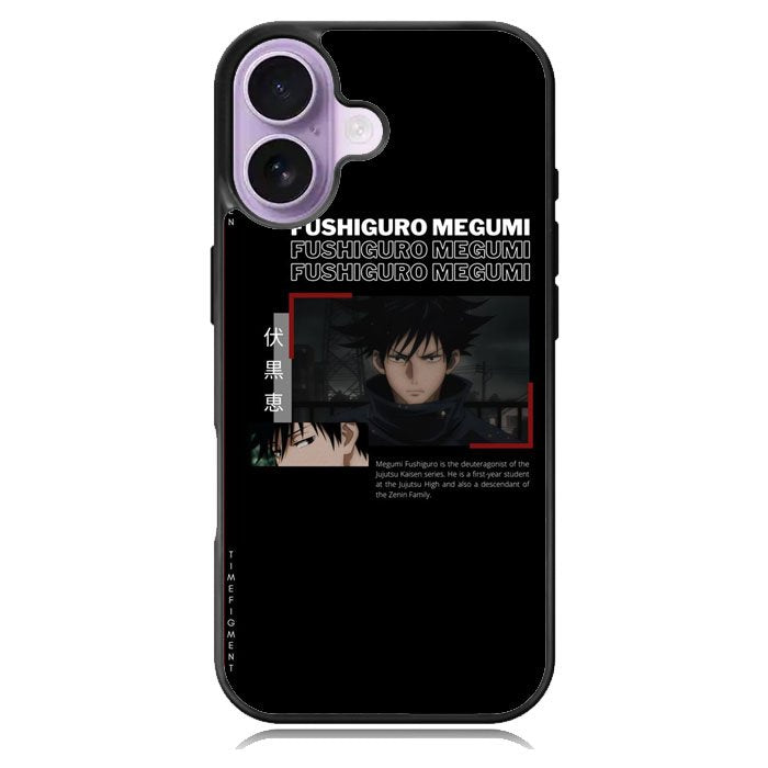 Fushiguro Megumi Jujutsu Kaisen iPhone 17 Case OV9139