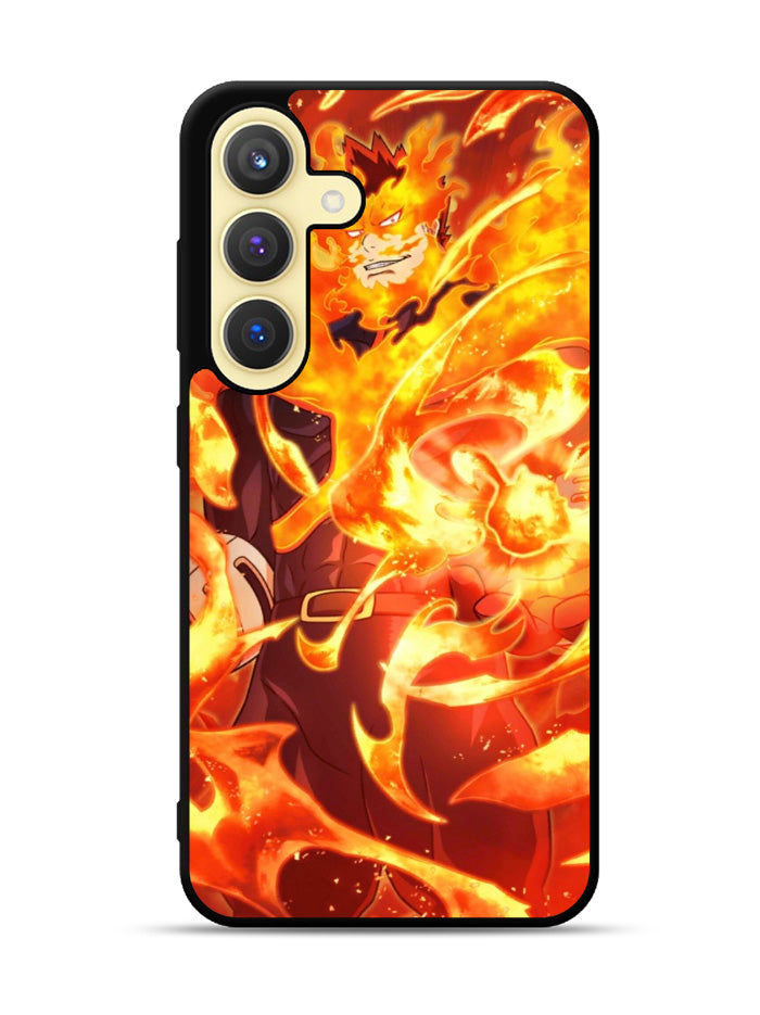 Enji Todoroki BNHA Samsung Galaxy S24 Plus 5G , Samsung Galaxy S24+ 5G Case OV9160