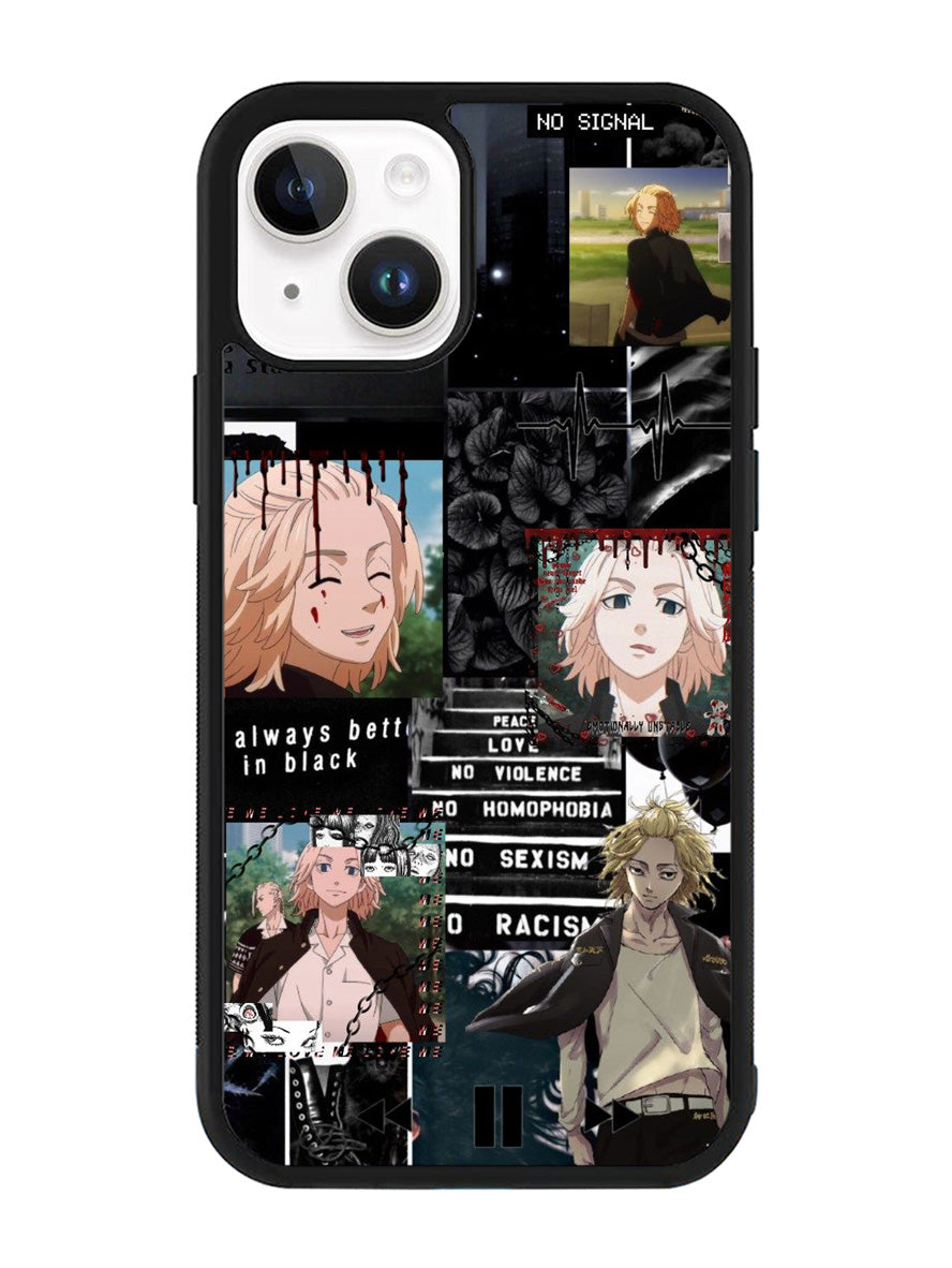 Mikey Tokyo Manji Aesthetic iPhone 15 Case OV9163