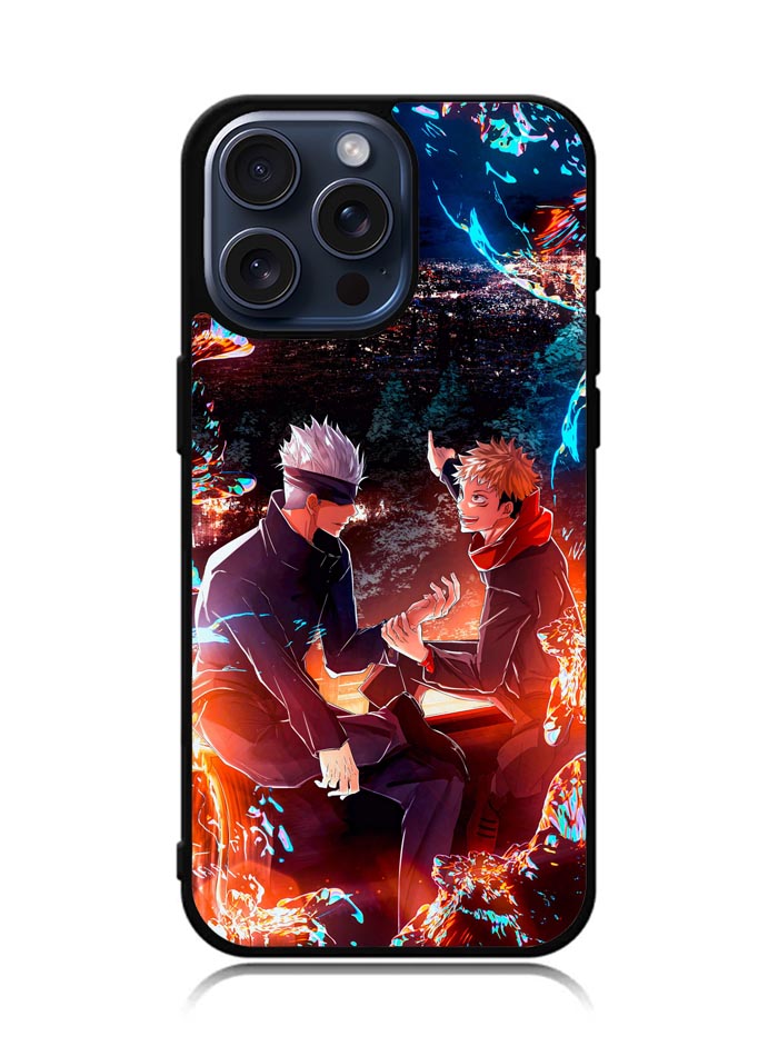 Satoru Gojo Itadori iPhone 15 Pro Case OV9165