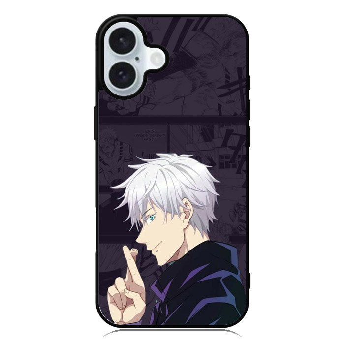 Satoru Gojo Jujutsu Kaisen iPhone 16 Plus Case QC9170