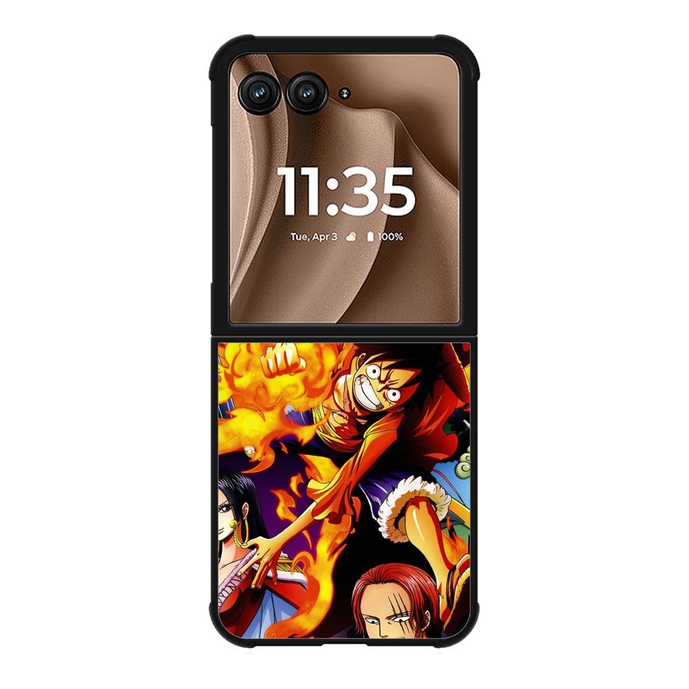 Luffy Shanks One Piece Motorola Moto RAZR Plus 2025 Case OV9181