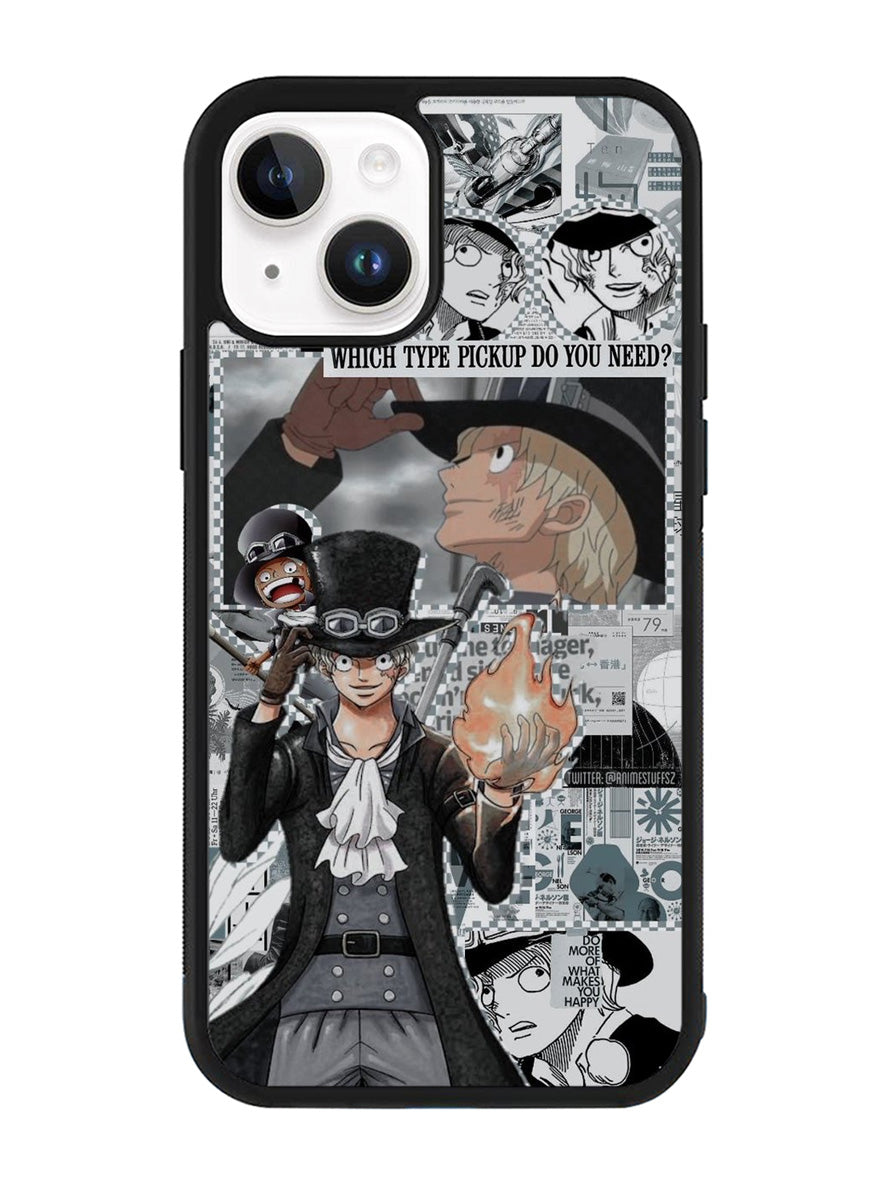 Sabo One Piece iPhone 15 Plus Case OV9184