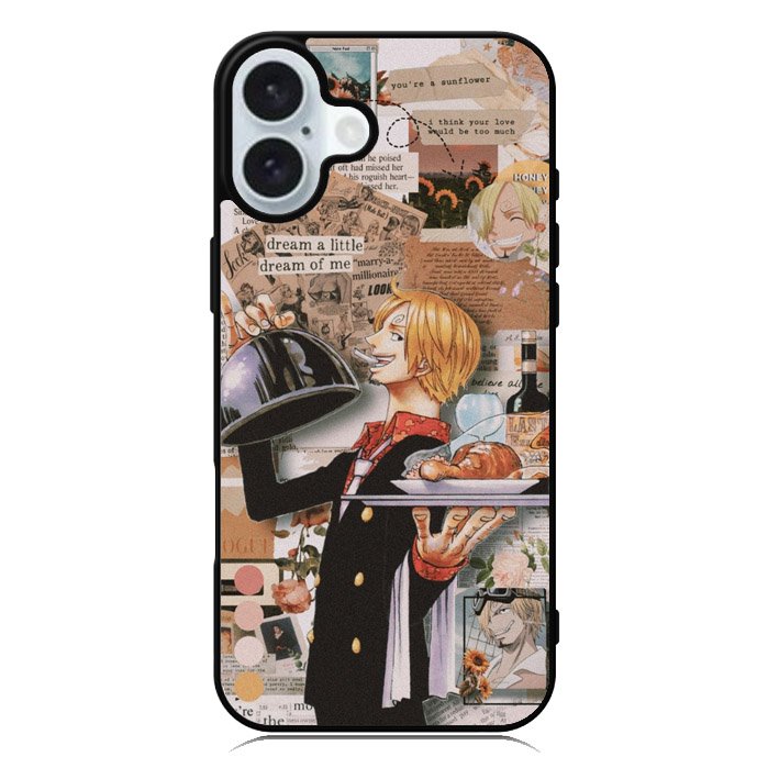 Vinsmoke Sanji iPhone 16 Plus Case QC9188