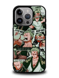 Roronoa Zoro One Piece iPhone 15 Pro Case OV9190