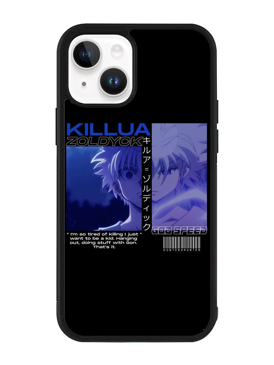 Killua Zoldyck Anime iPhone 15 Case OV9199