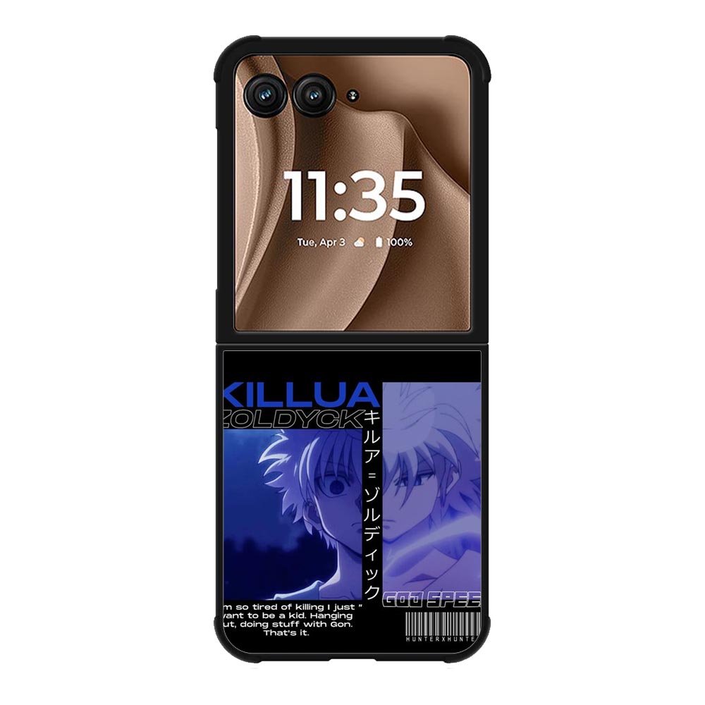 Killua Zoldyck Anime Motorola Moto RAZR Plus 2025 Case OV9199