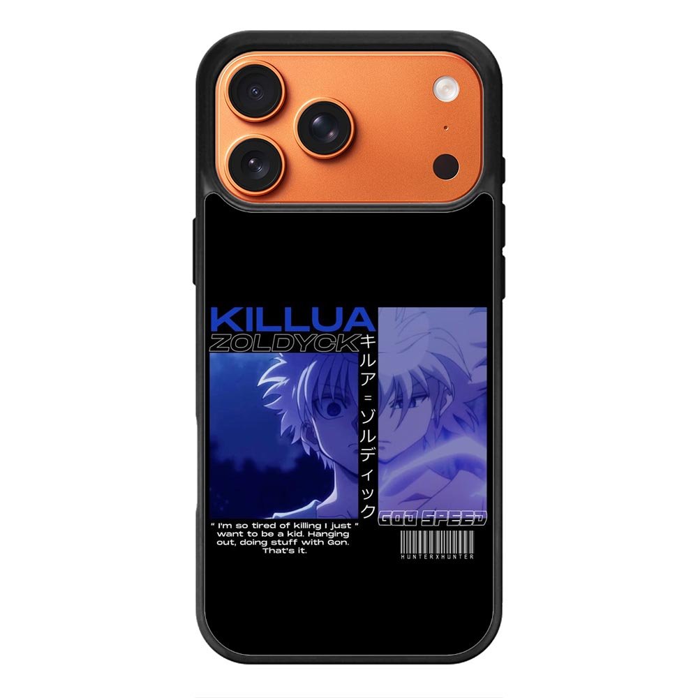 Killua Zoldyck Anime iPhone 17 Pro Case QC9199