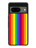 Rainbow Stripes Google Pixel 8 Case QC8573