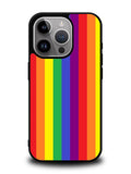 Rainbow Stripes iPhone 15 Pro Case OV8573