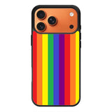 Rainbow Stripes iPhone 17 Pro Case OV8573