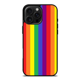Rainbow Stripes iPhone 16 Pro Max Case OV8573