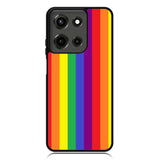 Rainbow Stripes Motorola Moto G 5G 2025 Case OV8573