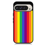 Rainbow Stripes Google Pixel 10 Pro XL Case OV8573