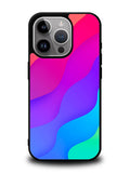 Rainbow Wave iPhone 15 Pro Case OV8574