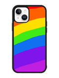 Rainbow Round iPhone 14 Plus Case QC8575