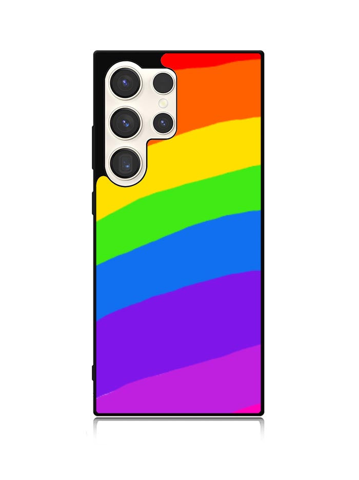 Rainbow Round Samsung Galaxy S24 Ultra 5G Case OV8575