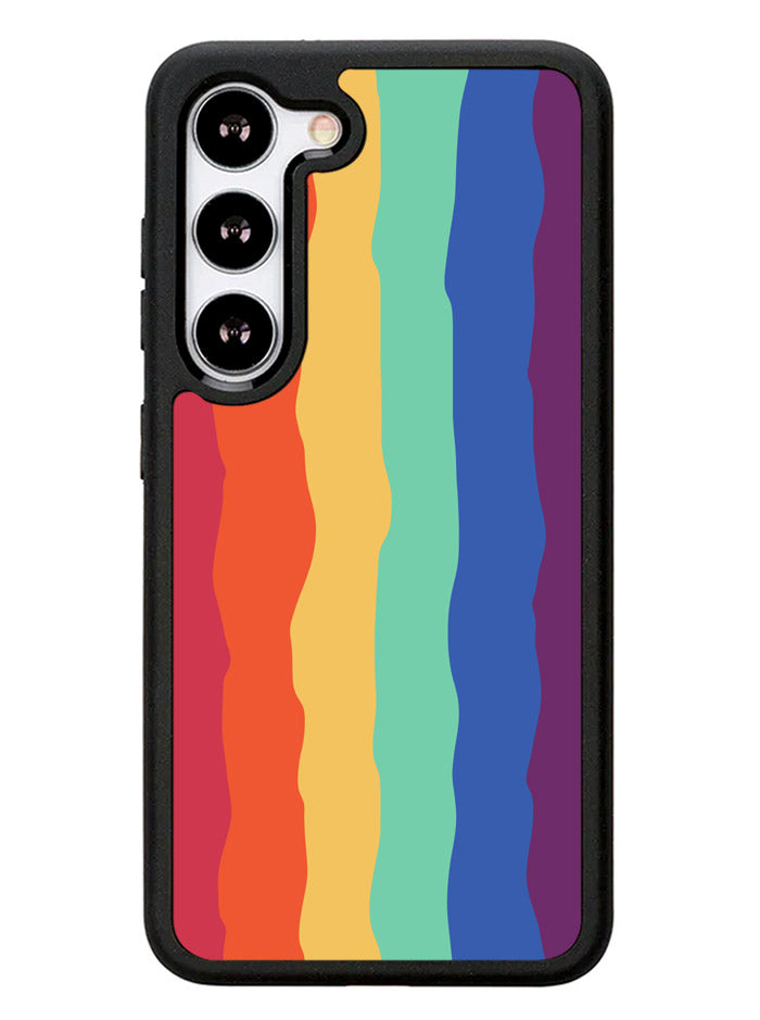 Pride Rainbow Stripes Samsung Galaxy S23 5G Case