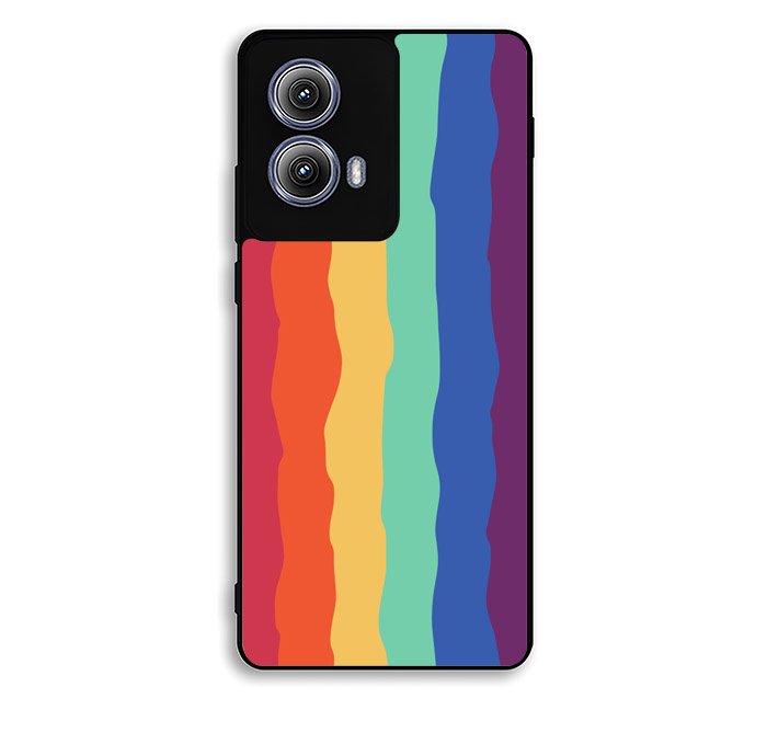 Pride Rainbow Stripes Motorola Moto Edge 2024 Case OV5195