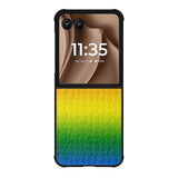 Puzzle Rainbow Motorola Moto RAZR Plus 2025 Case OV8577
