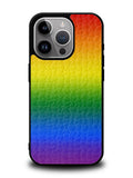 Puzzle Rainbow iPhone 15 Pro Case OV8577
