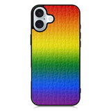 Puzzle Rainbow iPhone 16 Case QC8577