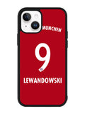 Lewandowski Bayern Munchen iPhone 14 Case QC8587