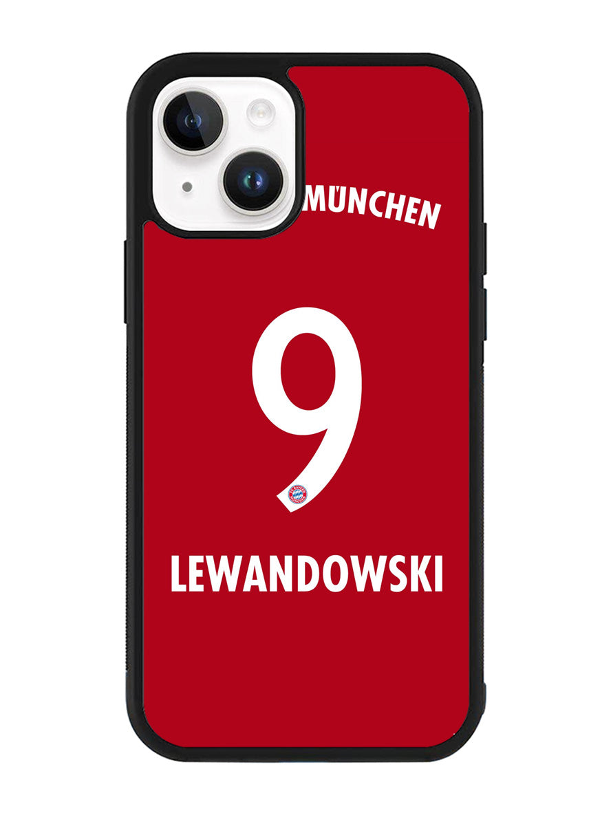Lewandowski Bayern Munchen iPhone 14 Plus Case QC8587
