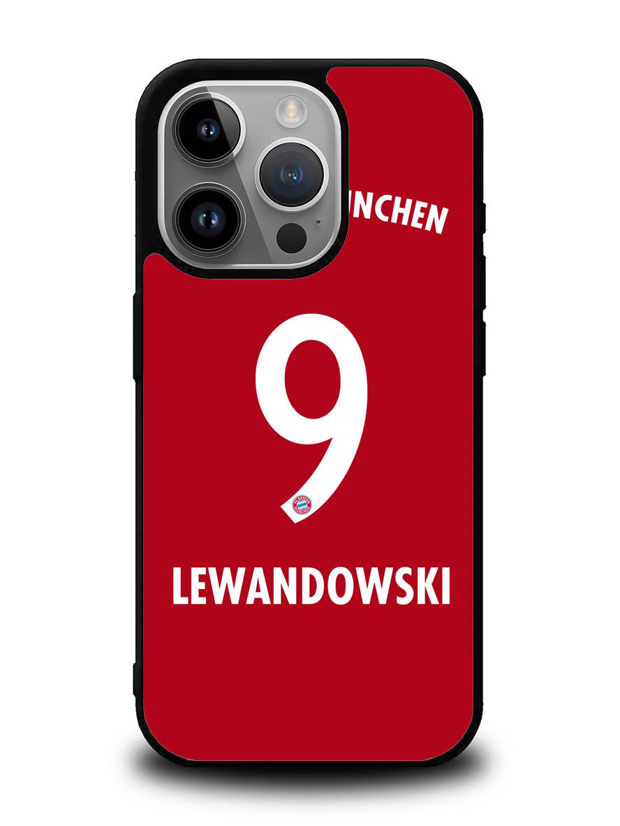 Lewandowski Bayern Munchen iPhone 16 Pro Case OV8587