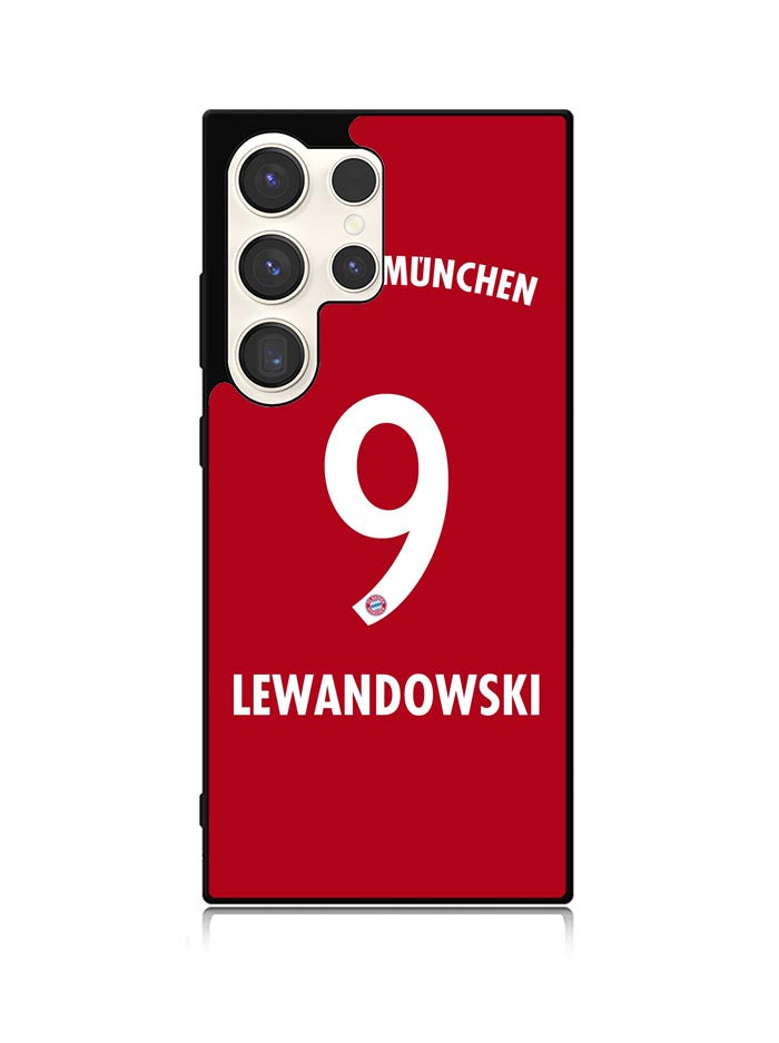Lewandowski Bayern Munchen Samsung Galaxy S25 Ultra 5G Case QC8587