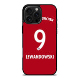 Lewandowski Bayern Munchen iPhone 16 Pro Case OV8587