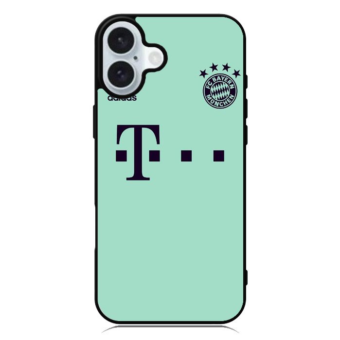 Green Bayern Munchen iPhone 16 Case QC8590