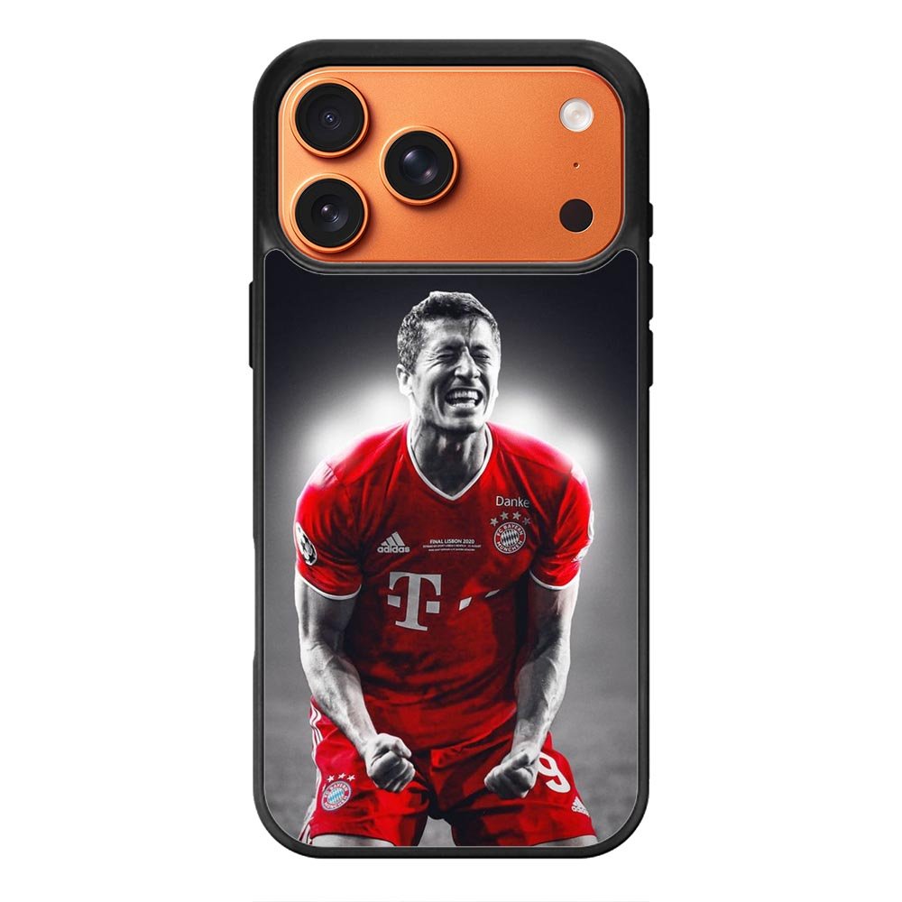 Lewandowski Bayern iPhone 17 Pro Max Case OV8592