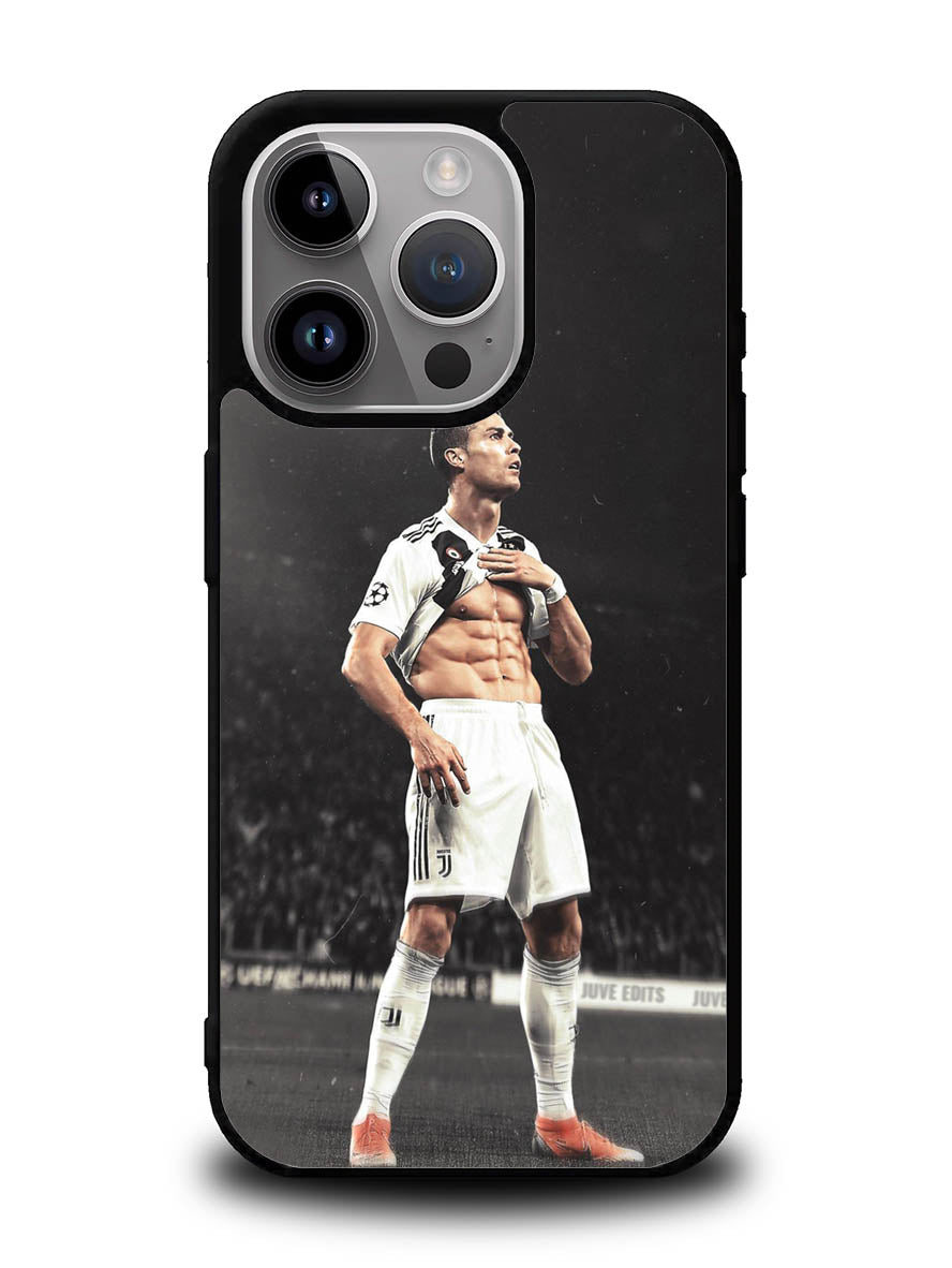 Six Pack Ronaldo iPhone 14 Pro Case QC8619
