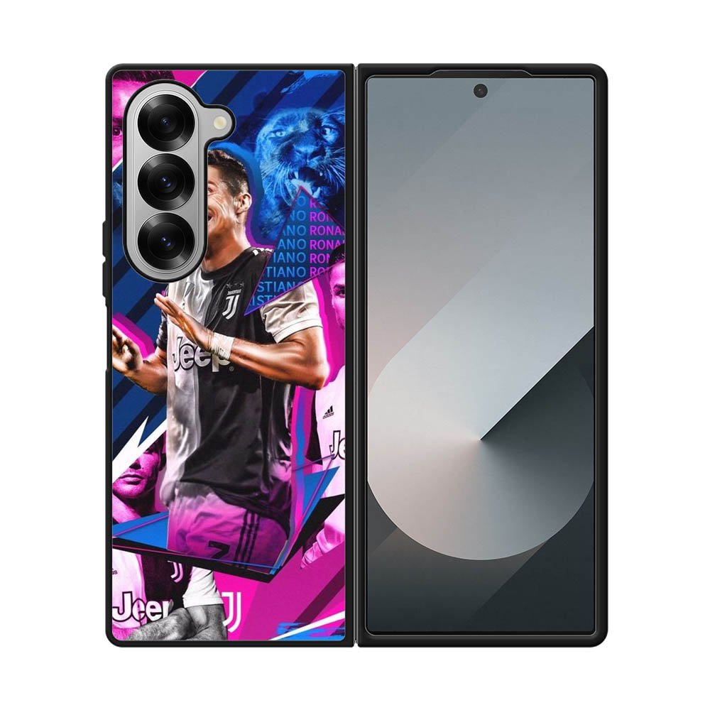 Ronaldo Tiger of Juventus Samsung Galaxy Z Fold 7 5G Case QC8620