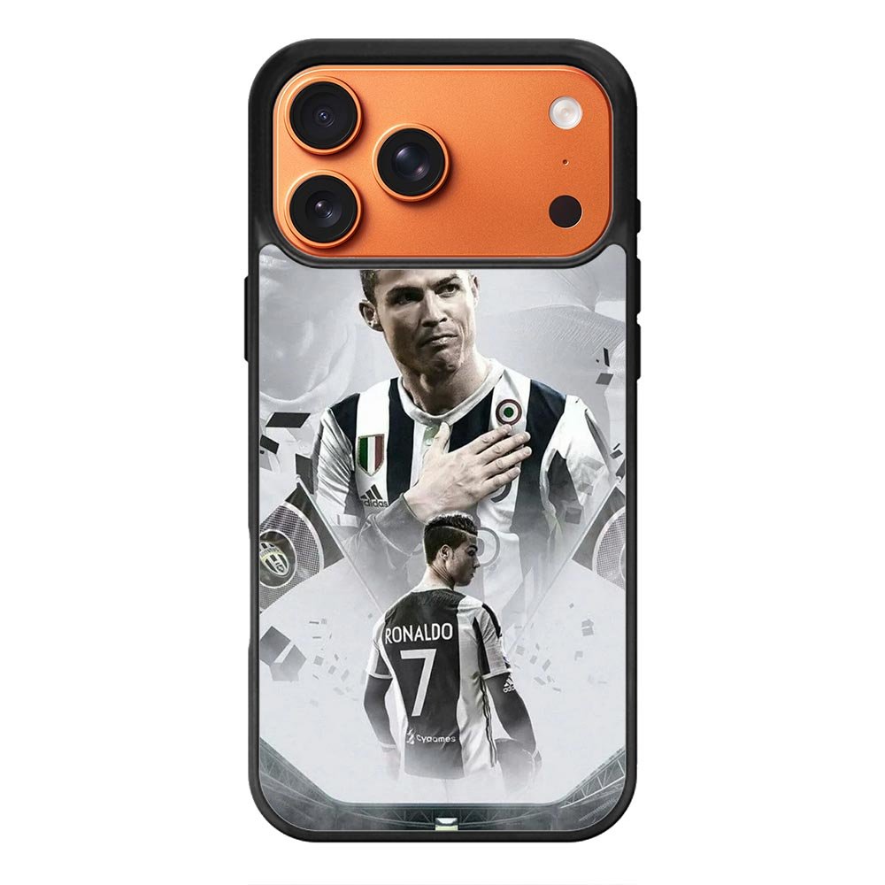 Juventus Ronaldo 7 iPhone 17 Pro Max Case OV8625