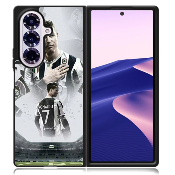 Juventus Ronaldo 7 Samsung Galaxy Z Fold 7 Case OV8625