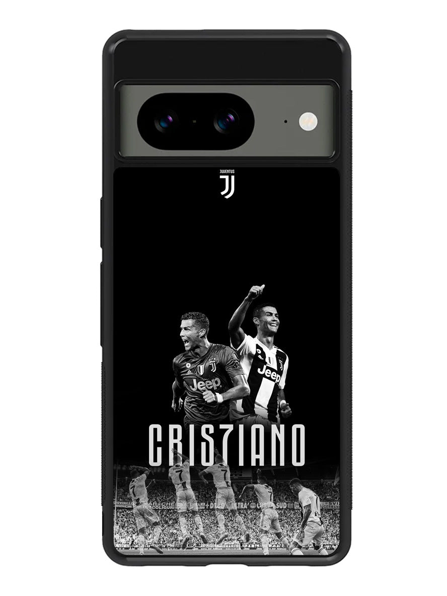 Juventus Cristiano Ronaldo Google Pixel 8 Case QC8626