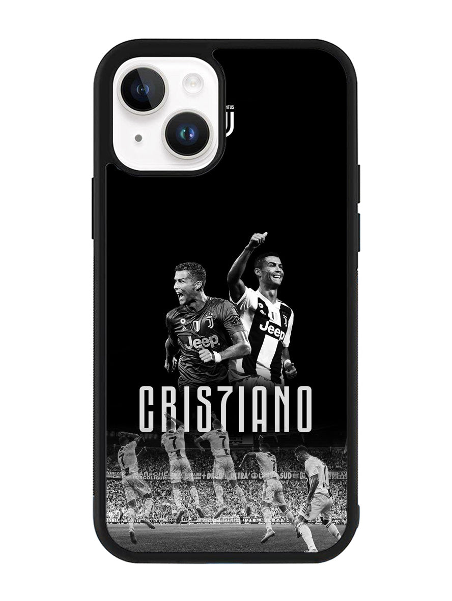 Juventus Cristiano Ronaldo iPhone 15 Plus Case OV8626