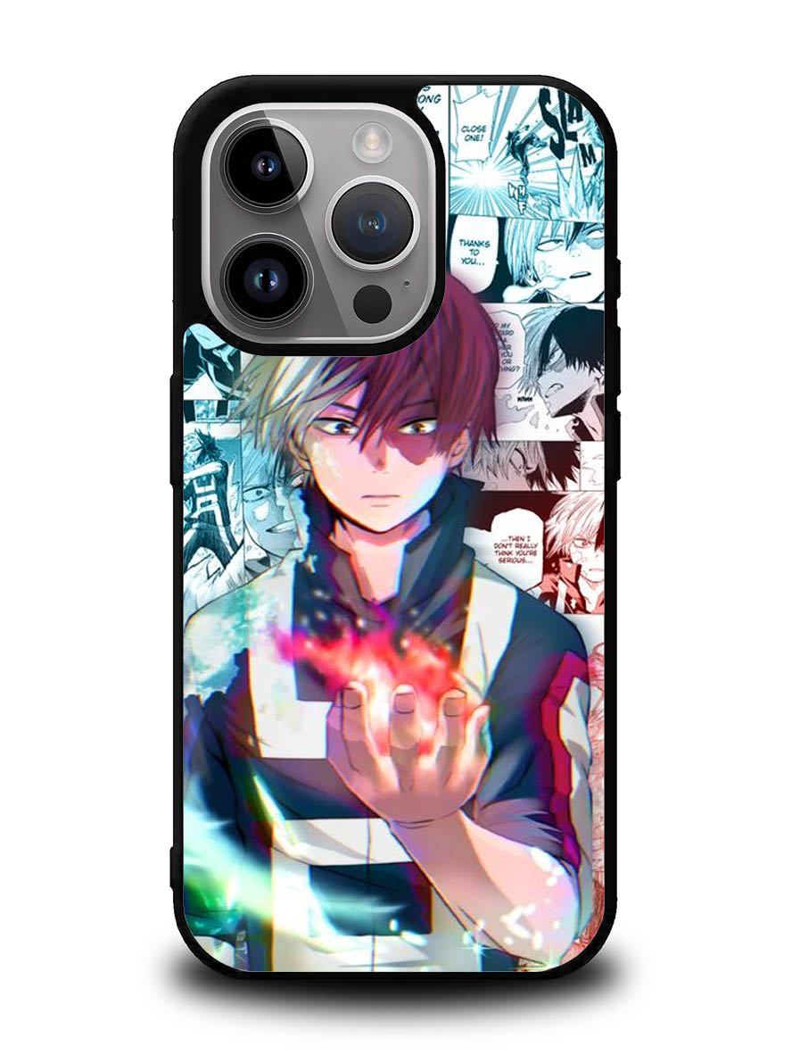 Burn Todoroki Shoto iPhone 15 Pro Case OV9252