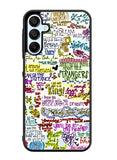 Disney Song Lyrics Samsung Galaxy A35 5G Case OV4702