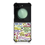 Disney Song Lyrics Samsung Galaxy Z Flip 6 5G 2024 Case OV4702