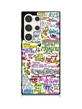 Disney Song Lyrics Samsung Galaxy S23 Ultra 5G Case QC4702