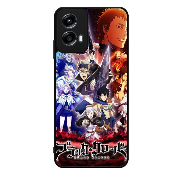 Black Clover Anime Motorola Moto G Play 2024 Case OV4167