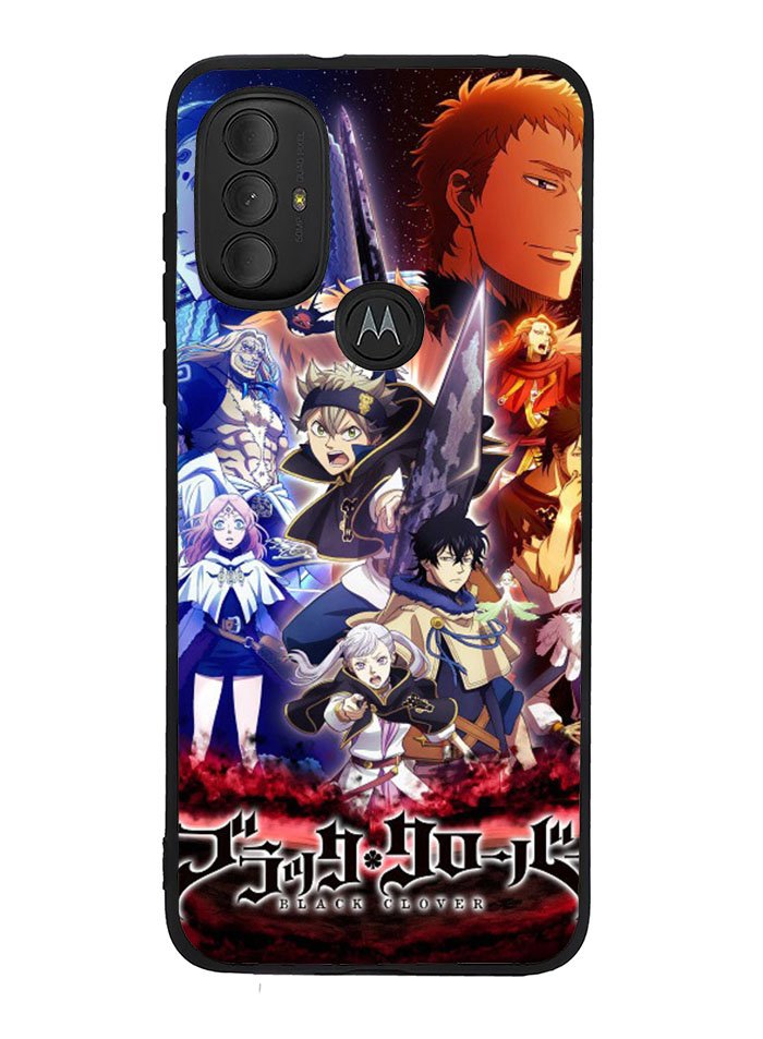 Black Clover Anime Motorola Moto G Pure 2021 , Moto G Power 2022 Case OV4167