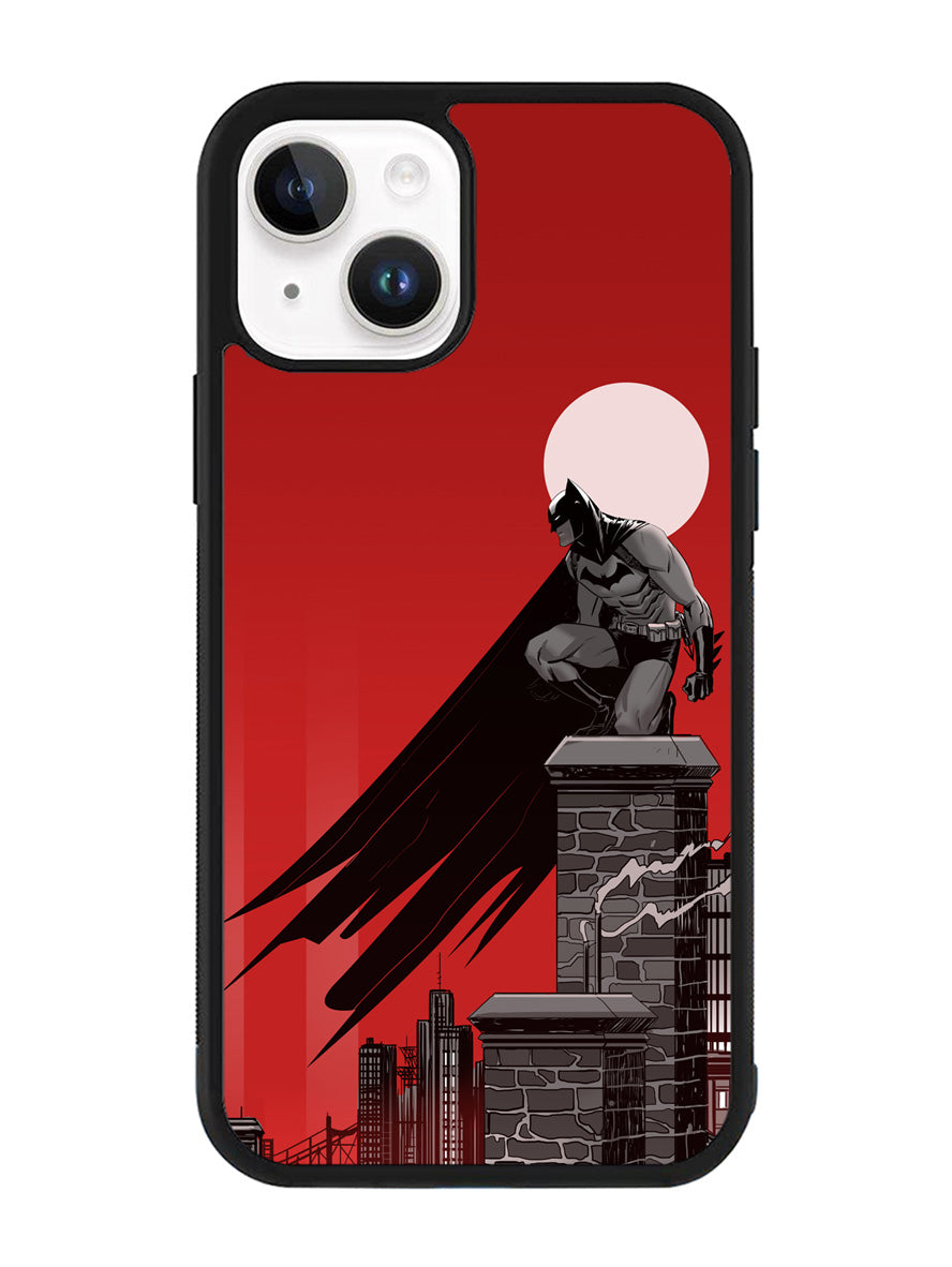 Batman Red Moonlight iPhone 14 Case QC4092