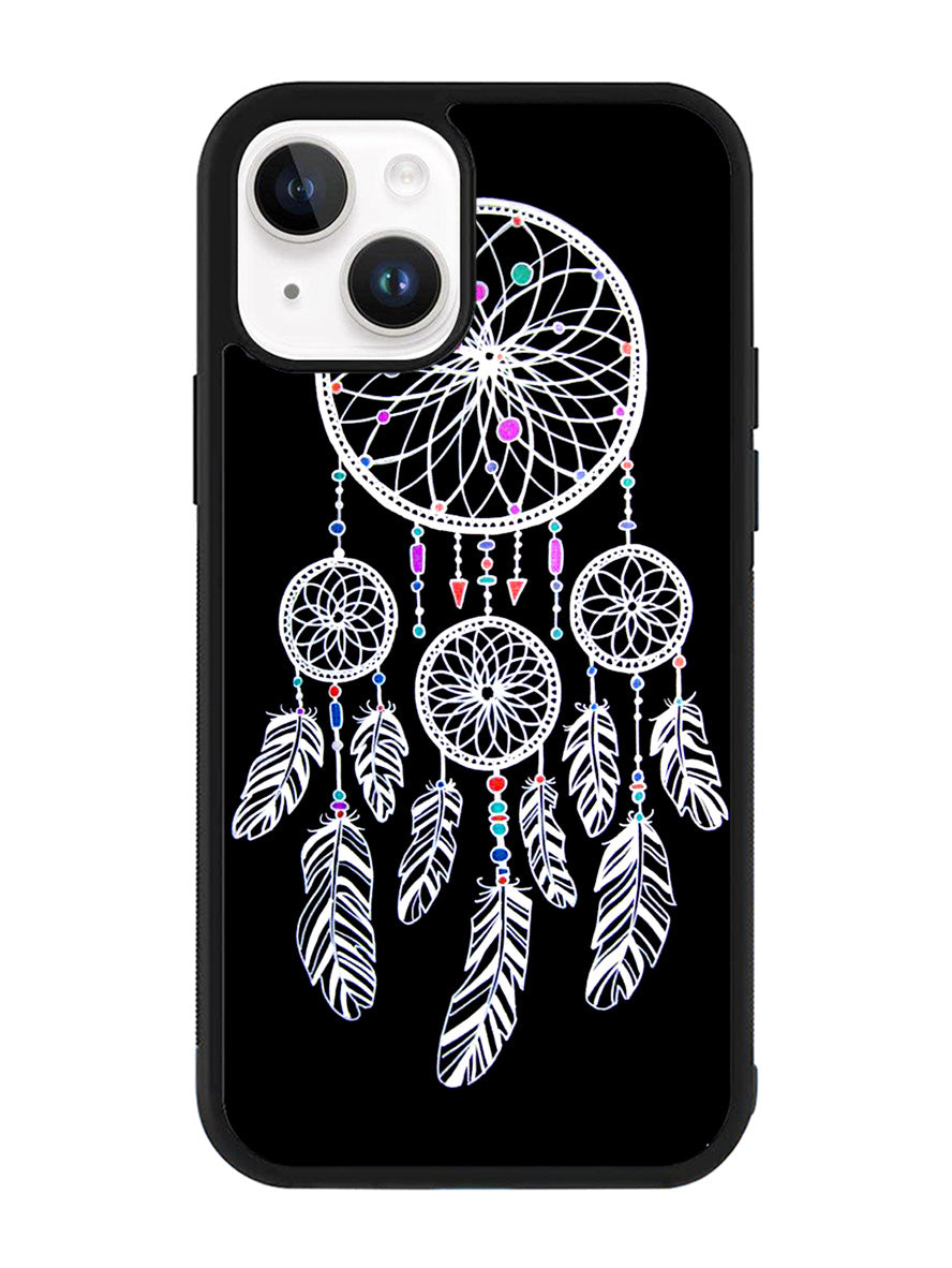 Black Dream Catcher iPhone 14 Case QC4163